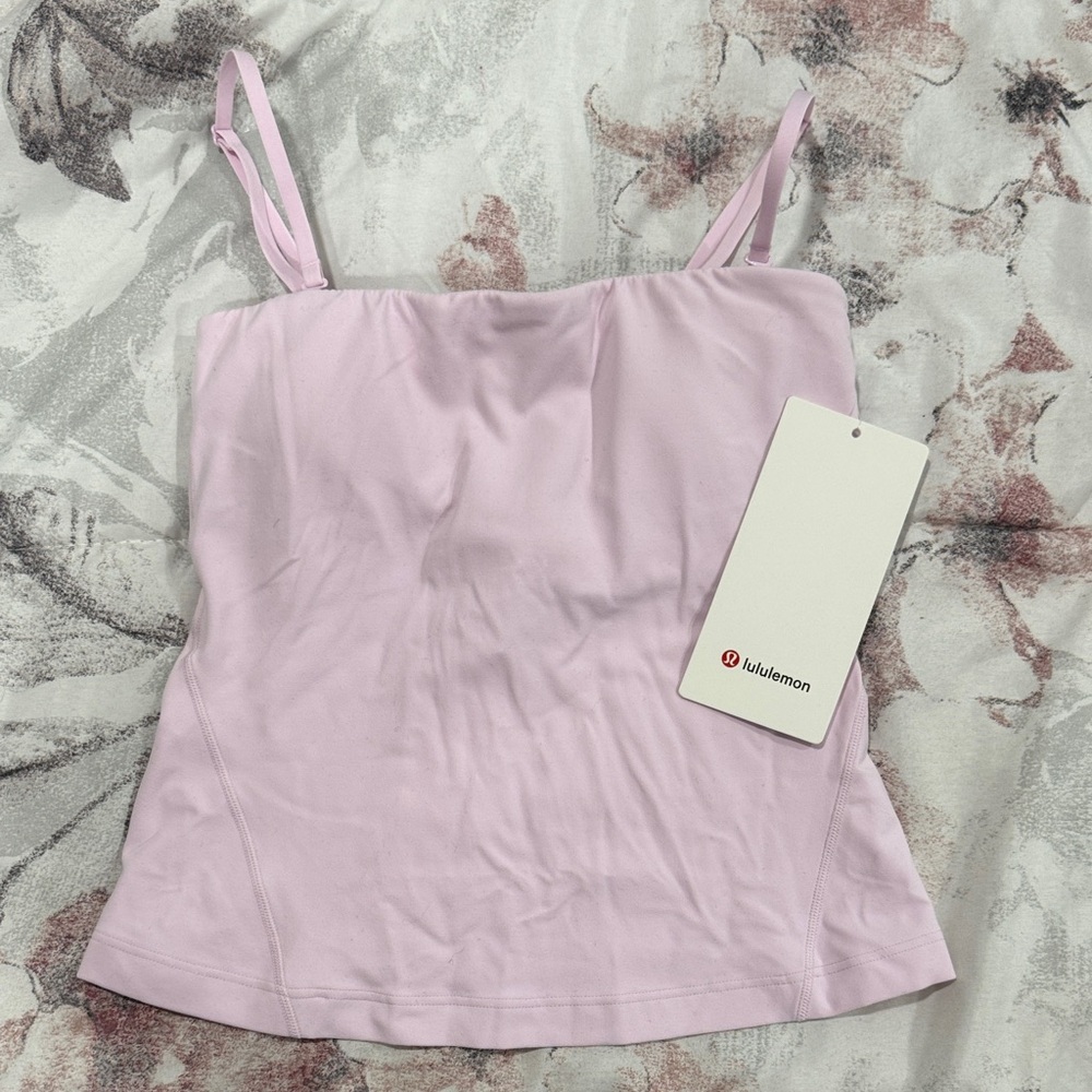 lululemon athletica pink organza convertible tube top